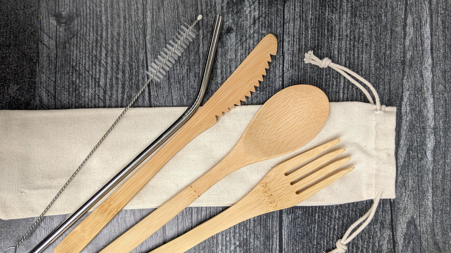 Bamboo Cutlery Set