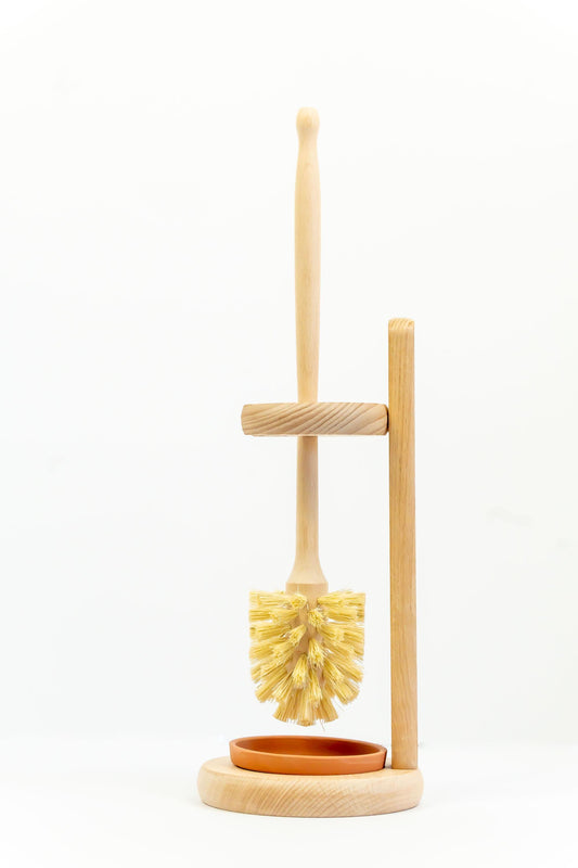 Natural Toilet Brush with Holder