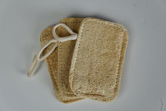 Double Layer Loofah Sponge