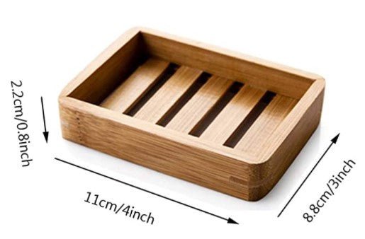 Bamboo Soap Rack image 2