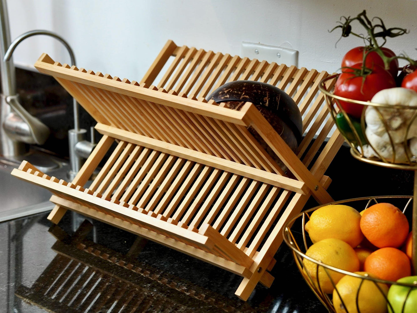Bamboo Dish Rack