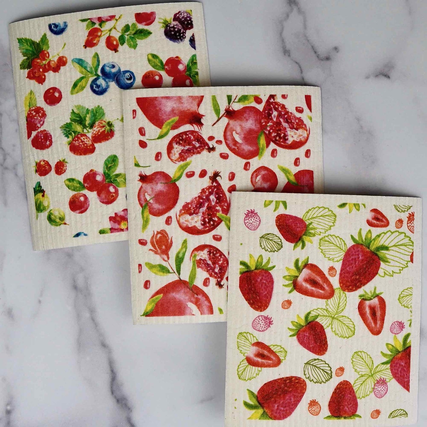 Swedish Dishcloths - Berries