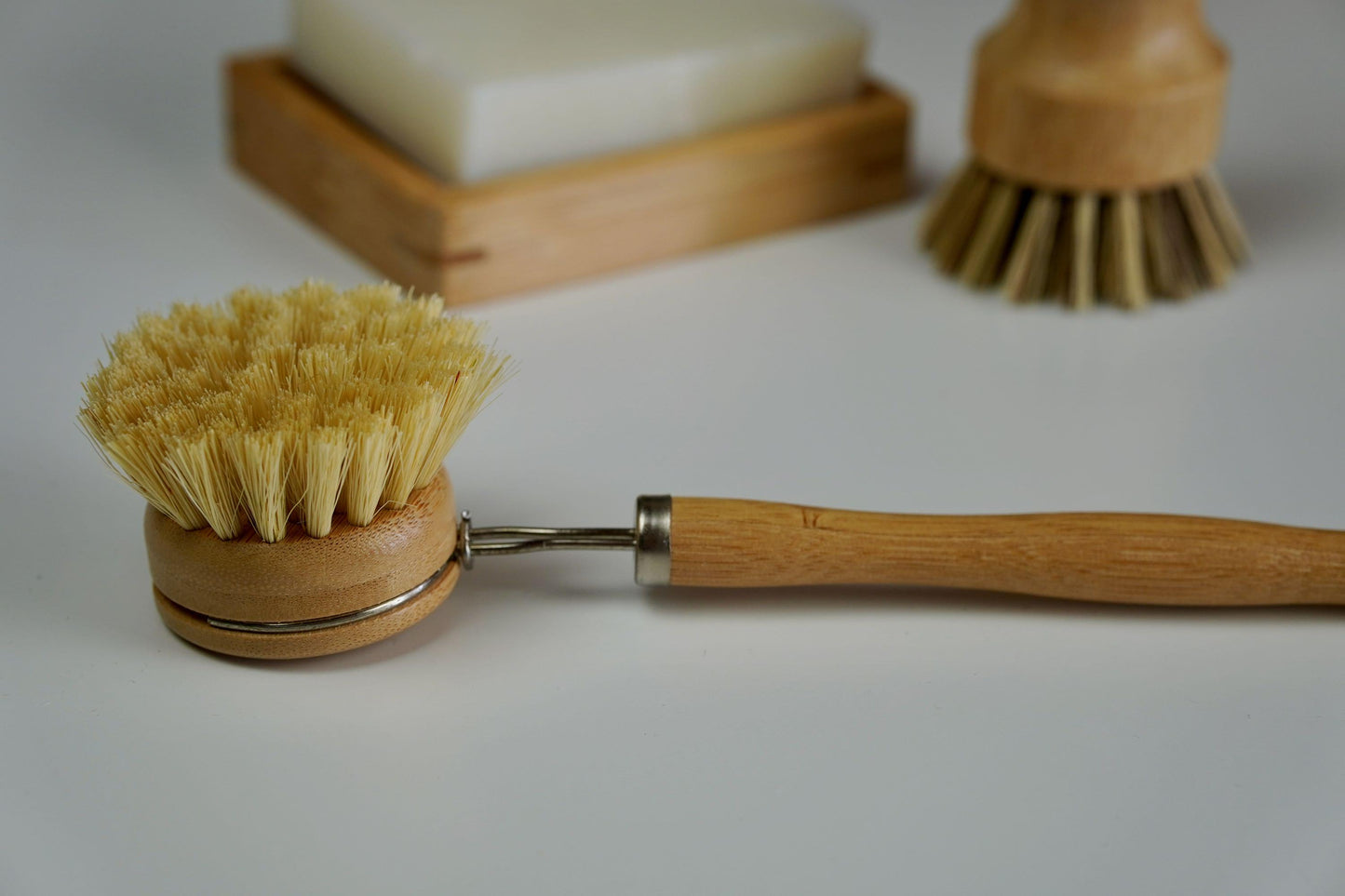 Sisal Dish Brush With Replaceable Head