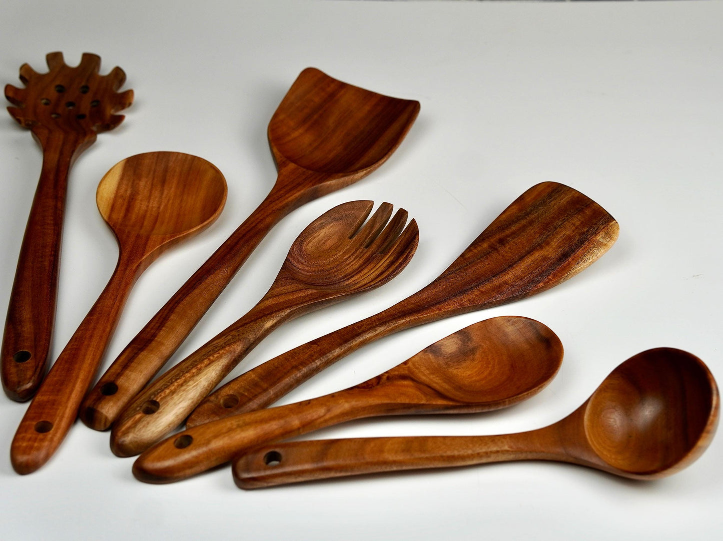 Teak Wood Utensil Set
