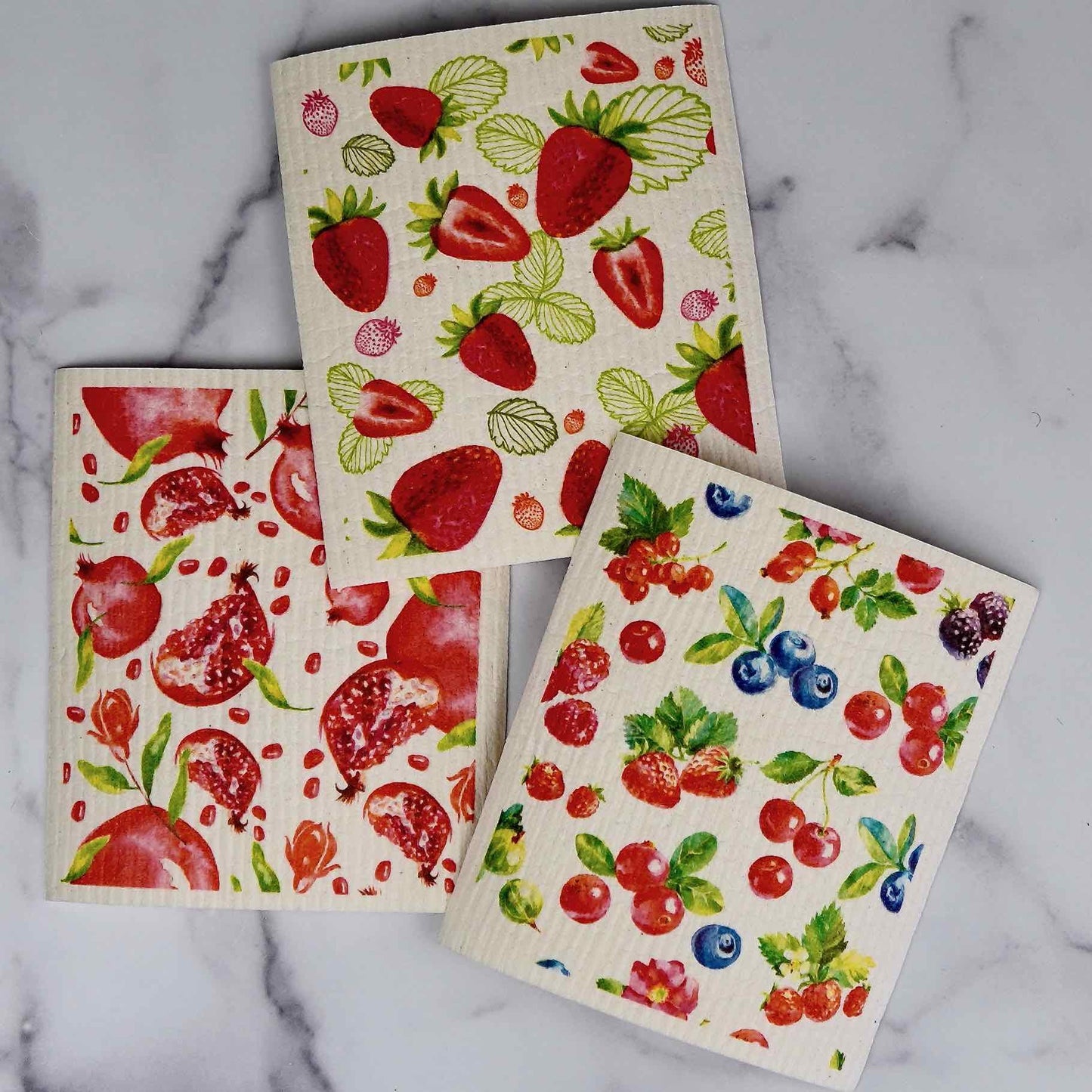 Swedish Dishcloths - Berries
