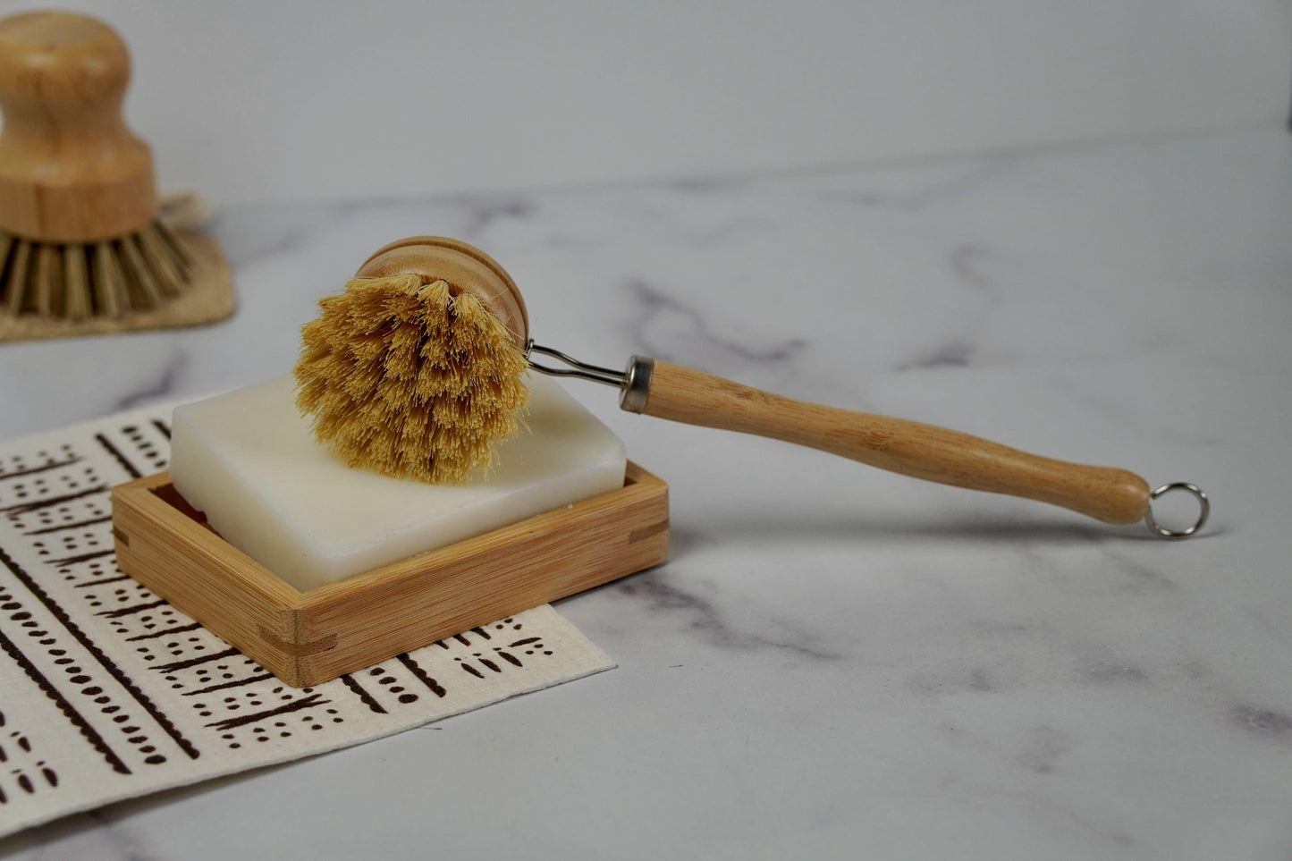 Sisal Dish Brush With Replaceable Head