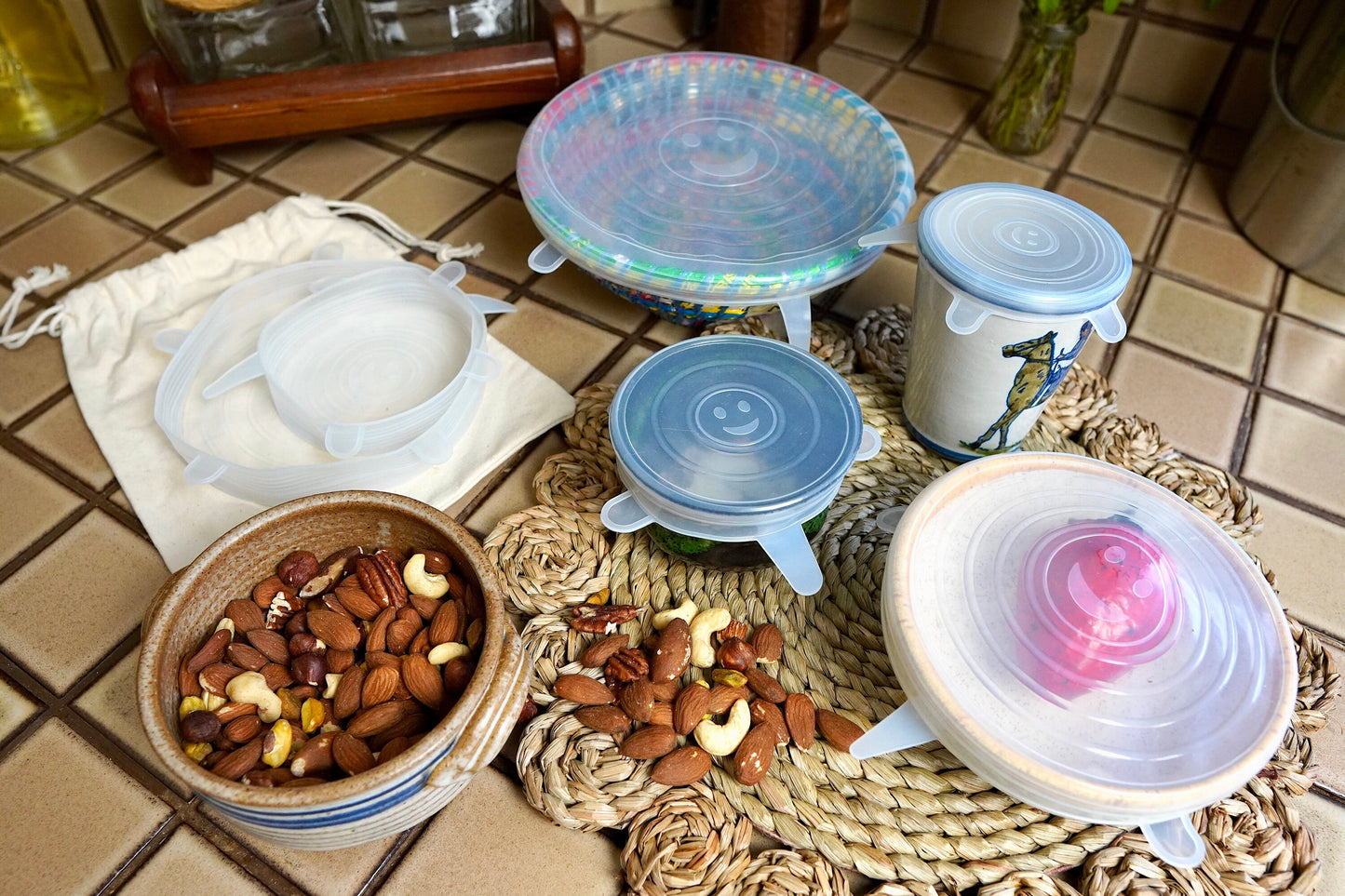 Silicone Stretch Lids