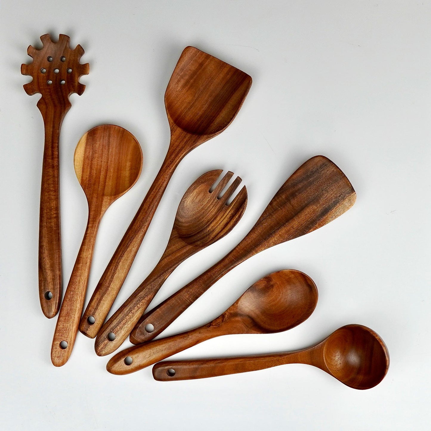 Teak Wood Utensil Set