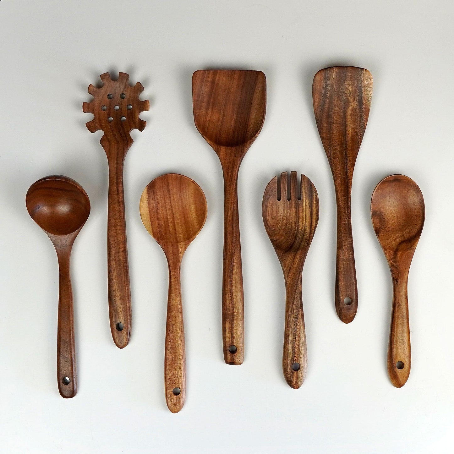 Teak Wood Utensil Set