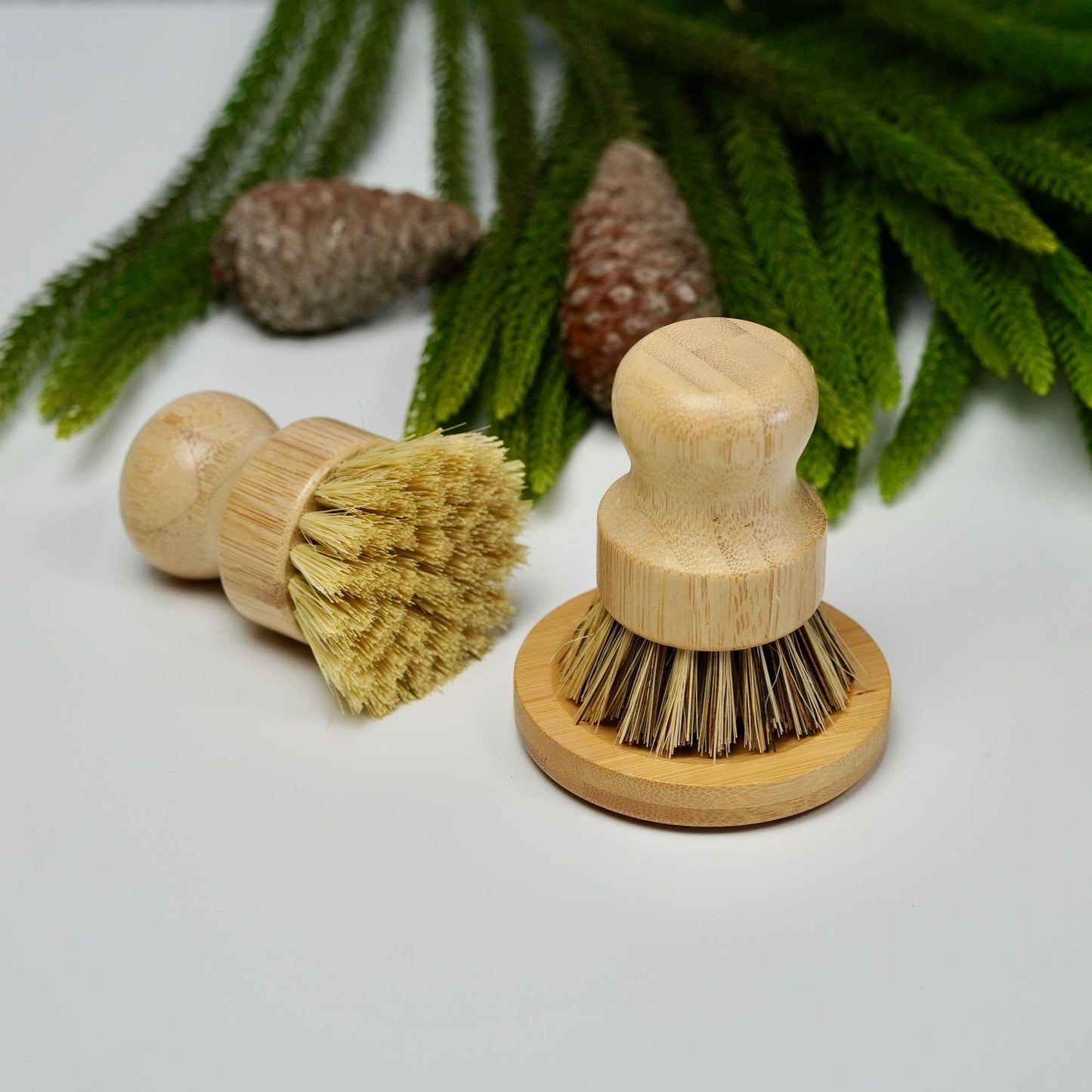 Round Bamboo Dish